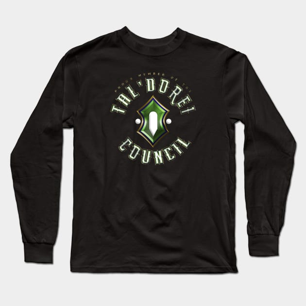 Proud Member of the Tal'Dorei Council Long Sleeve T-Shirt by huckblade